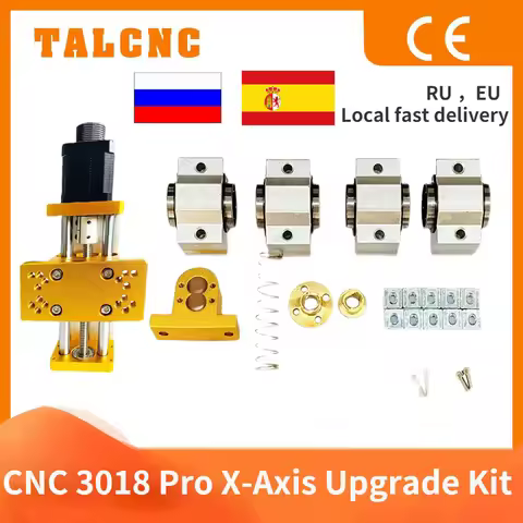 CNC 3018 Pro X-Axis Upgrade Kit Suit CNC Router 3018 Pro / Plus with CNC Milling Machine Accessories