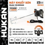 Máy Khuấy Sơn 2 Tay Cầm Hukan G2 MKS 444 Công Suất 1200W 6 Cấp Chỉnh Tốc Bảo Hành 6 Tháng