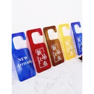 Acrylic Clothing Store Listing New Arrival New Arrival Tag Colorful Sign Sign Sign Korean Men Women 
