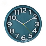 Round Three-Dimensional Wall Clock for Living Room, Modern Minimalist Digital Wall Clock, Nordic Sty