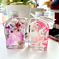 全新 浮花瓶 浮游花 永生花 乾花擺設 材料包 Herbarium flower 枱燈 手作 wedding gift DIY 婚禮 姊妹禮物 畢業 結業 敬師 老師 老闆 散水禮物 母親節 情人節 