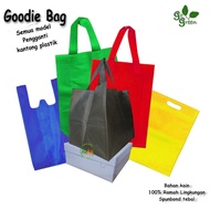 Spunbond Goodie bag Oval strap Plastic Box size Mini Small large jumbo 20x26 25x35 30x40 38x45 17x33