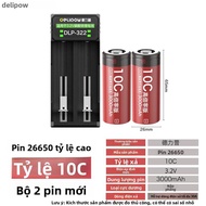 Delipow | Pin Lithium 26650 Công Suất Cao 4000mAh 3.2V