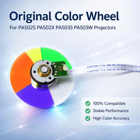 Brand New Original Projector Color Wheel for VIEWSONIC PA503W PA502S PA503S PA502X Projectors
