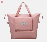 全城熱賣 - 可摺疊大容量防水旅行袋【粉色】#KHH