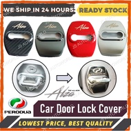 PERODUA ALZA 2022 Alza Baru Car Door Lock Cover Car Door Latch Alza 2022 Car Accessories Aksesori Ke