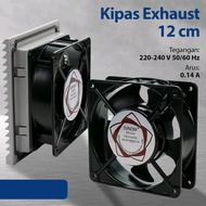 Exhaust Cooling Fan 12cm 220V 0.14A - DP200A - Black