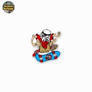 Skateboard sticker star wars logo skate sticker