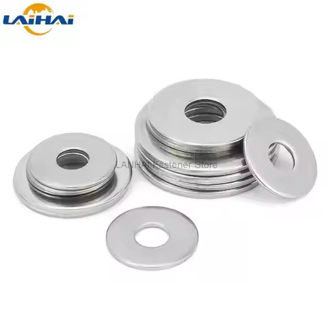 2/50X M2.5 M3 M3.5 M4 M5 M6 M8 M10 M12 M14 M16 A2-70 304 Stainless Steel Large Size Oversize Big Wid