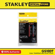 Stanley GS10DT Dual Temp Glue Stick - White (100 x 7.1mm/4" X 0.28" (24 Pcs)  69GR15B/ 69GR10B )