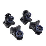 4Pcs Luggage Wheels Suitcase Double Row Roller Hardware Repairing Kit Heavy Duty Wheels 360° Spinner