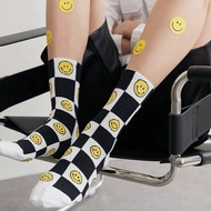 Korean Socks-Checkered Colorful Iconic Socks