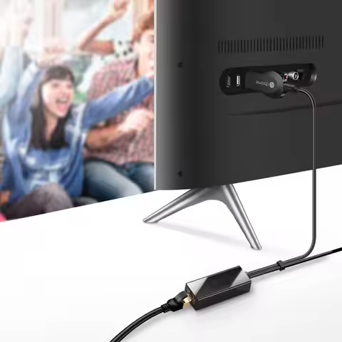 Ethernet Adapter for Fire TV Google Home Mini Chromecast Ultra 2 1 Audio