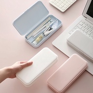 Muji Style Macaron Pen Case Simple Large Capacity Multifunctional Case -joyhome_official