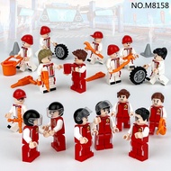 Starlight Rastar Formula One Racing Car Model Building Blocks C44 Sauber Educational Assembly Toy Gi