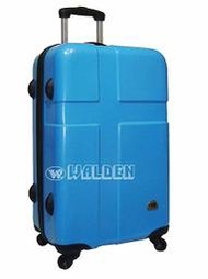 《 補貨中缺貨葳爾登》21吋Just Beetle輕硬殼旅行箱防水360度行李箱pc亮面登機箱1001十字紋21吋藍色