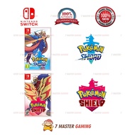 Pokemon Sword / Pokemon Shield / Double Pack + DLC - Nintendo Switch Game-English or Chinese -Physic