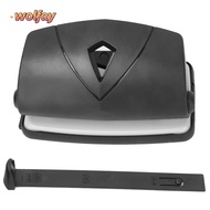 YOLANDA Hole Slot Puncher, 2 Hole Black 2 Hole Puncher, Durable Convenient Practical Universal Paper