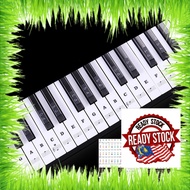 XXXXL Transparent Piano Keyboard Sticker 88 Keys Electronic Keyboard Piano Sticker