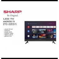 led tv 32 inch sharp 2t-c32eg1i / android tv 32 inch / google tv