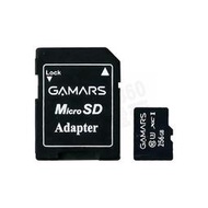 GAMARS TF 256G 256GB MICROSD 記憶卡 4K 寫30M 附SD轉接卡 【台中恐龍電玩】