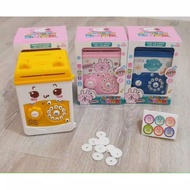 Educational Toys for Children Mini ATM Bank Character Piggy Bank Safe Piggy Bank