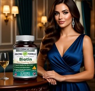 Biotin 10.000 mcg Isi 120 TABLET Penumbuh Brewok Rambut Original / Puritans Pride Ultra Biotin Penum
