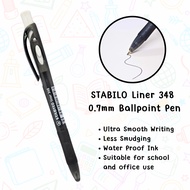 STABILO Liner 348 Retractable Ballpoint Pen 0.7mm [PEN348]