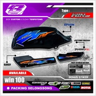 WIN 100 Simple Striping with Glossy Waterproof Lamination Cutting (WN 02)