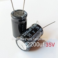 (1 Buah) KAPASITOR ELCO 2200UF 35V CAPACITOR ELCO 2200UF 35V KAPASITOR ELCO 35V 2200UF CAPACITOR ELC