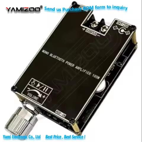 ZK-1001B TPA3116 100W Mono Channel Bluetooth Audio Amplifier Board Module With TWS Box Matching Func