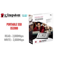 Kingston XS2000 1TB High Performance USB-C External Portable Drive SSD Solid State Drive