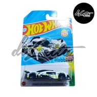 Hot Wheels Peugeot 9x8 Hypercar, White.