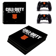 PS4 Pro Call of Duty Black OPS Skin Sticker Cover For Sony Playstation 4 Pro Console&amp;Controllers