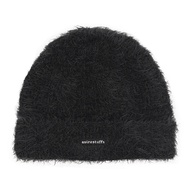 SP25 FUR LOGO BEANIE - (BLACK/GREEN)