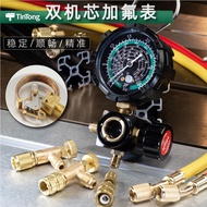 Air Conditioner R410A Refrigerant Gauge Fluorine Gauge Liquid Gauge Pressure Single Gauge R12R22r134