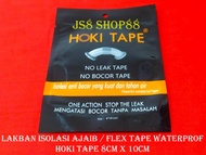 LAKBAN ISOLASI FLEX TAPE LEMBARAN 8CM X 10CM HOKI TAPE ORIGINAL BERKUALITAS