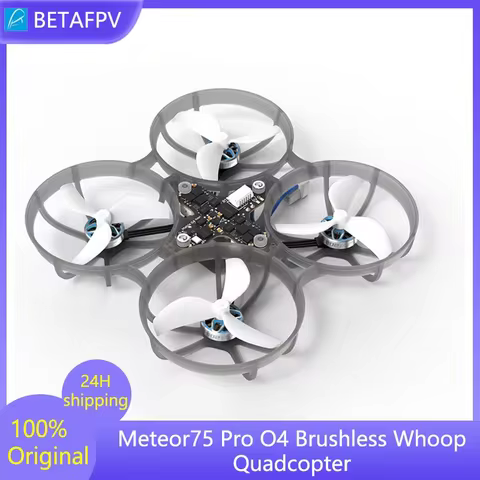 BETAFPV Meteor75 Pro O4 Brushless Whoop Quadcopter ELRS 2.4G Receiver 1S Matrix 1S 3IN1 HD FC PNP(wi