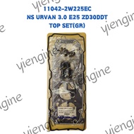 11042-2W225 NISSAN URVAN 3.0 E25 ZD30DDT TOP SET (GRAPHITE)