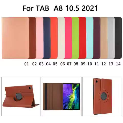 Protective Shell For Samsung Galaxy Tab A8 2021 Leather Flip Cover For tab a8 10.5inch SM-X200 SM-X2