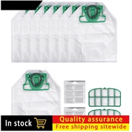 For VK200 FP200 Parts for  Kobold Vacuum Cleaner Bag Replacement Filter 8 VK200 Bags+2 HEPA Filters+