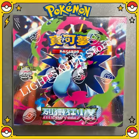 Pokemon TCG M2F Inferno X Traditional Chinese Booster Pack Cards Mega Evolution Charizard X Ex Colle