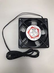 พัดลม 12cm AC 220V-240V Cooling Fan ตัวถังเหล็ก ระบายความร้อน 4.5นิ้ว