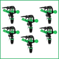 Rotating Sprinkler Head Oscillating Weather Resistant Yard Irrigation Sprinkler Head for Outdoor Gar