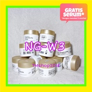 Naavagreen NG W3 Whitening Night Cream 10 gram by dr Fredi Setyawan Original Krim Malam Pencerah Glo