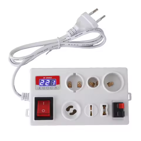 LED Power Tester PC Casing Lamp Tester Box Multifunctional Accurate Measurement Easy To Use for B22 