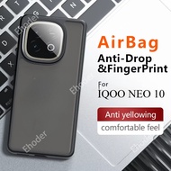 Casing For iQOO Neo 10 5G 2025 Transparent Shockproof Armor Matet Case for iQOONeo10 Neo10 Neo10R 10