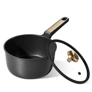 CAROTE Non-Stick Saucepan with Lid - 16cm & 20cm, Dishwasher & IH Compatible, PFOA & PFOS Free, Ligh