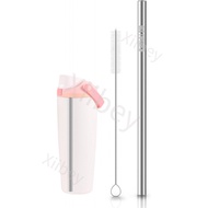 Replacement Metal Stainless Steel Straws Compatible for Owala FreeSip Sway 30oz 40oz & FreeSip Tumbl