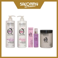 Queens Qu4 Anti Hair Loss Shampoo 1000ml + Qu3 Deep Masque 1000ml + Qu33 Scalp Mask 500ml + Qu14 Ton